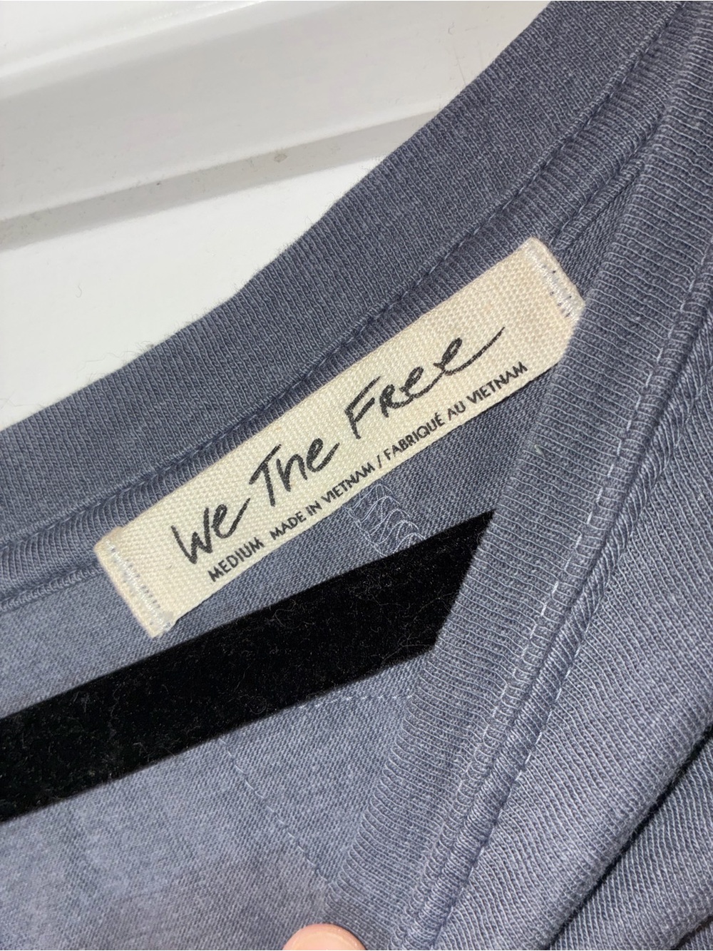 We The Free NWT blue gray tee shirt